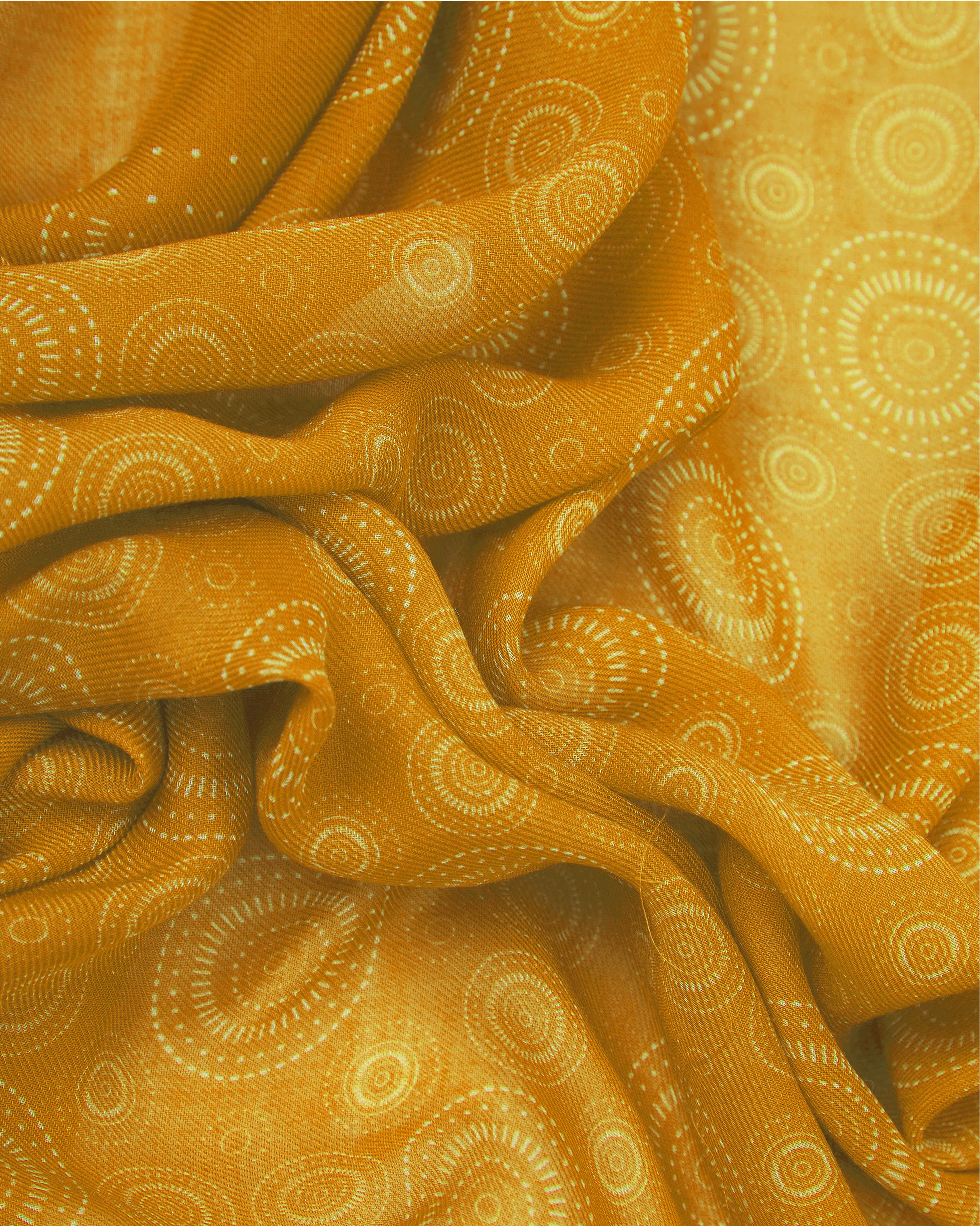 Circles in Desert Clay - Bohemian Style Bandana