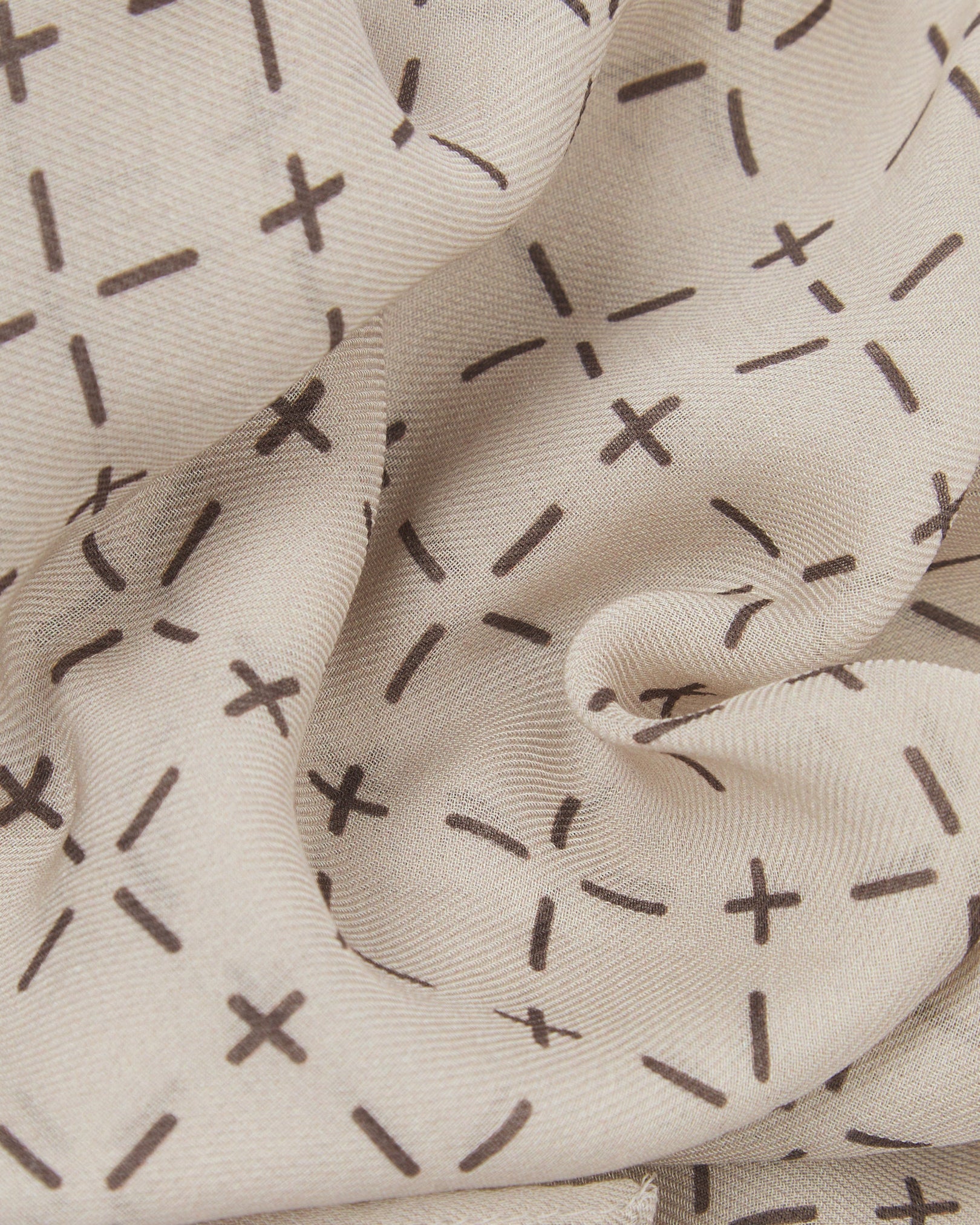 Crosses in Cream - Bohemian Style Bandana