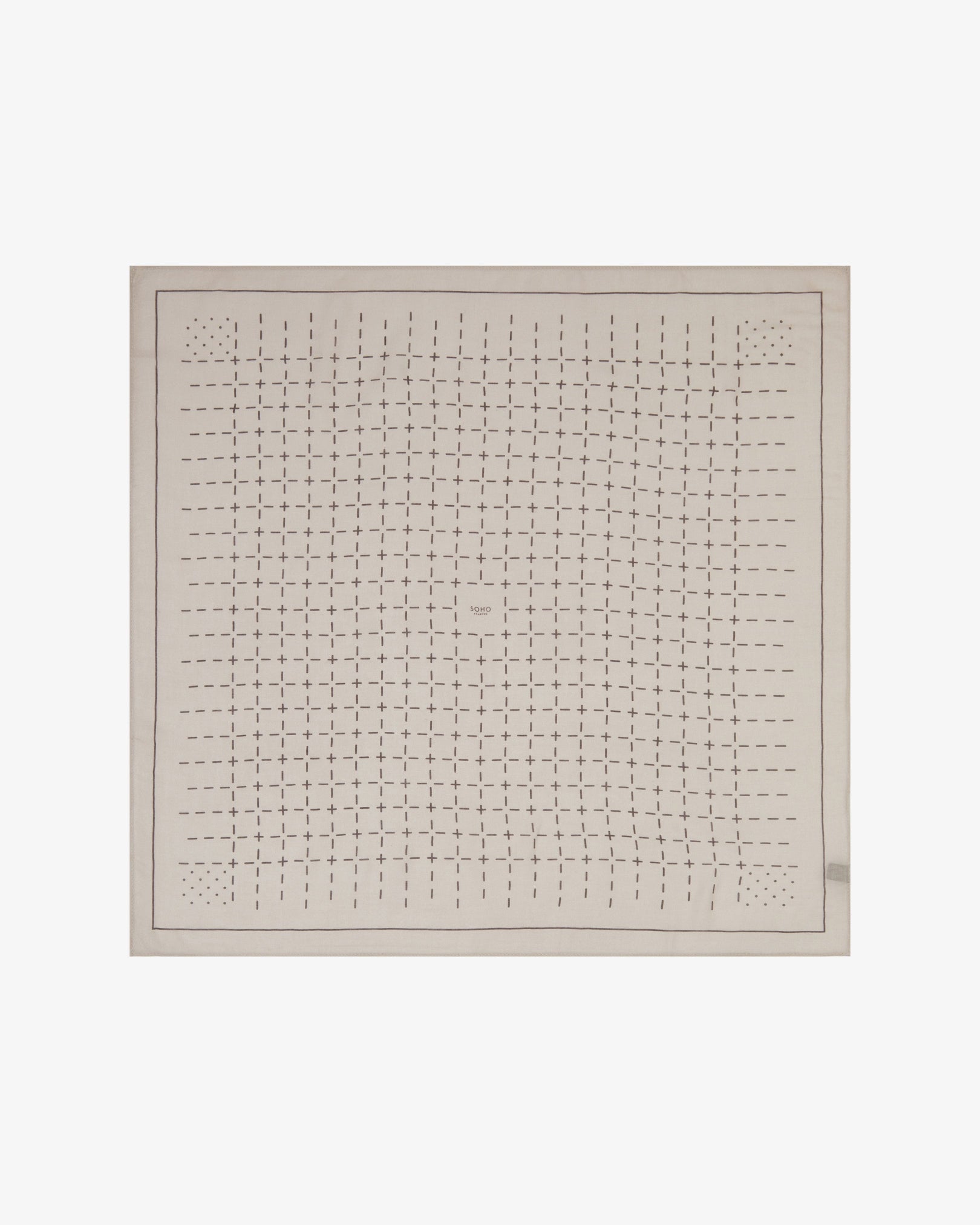 Crosses in Cream - Bohemian Style Bandana