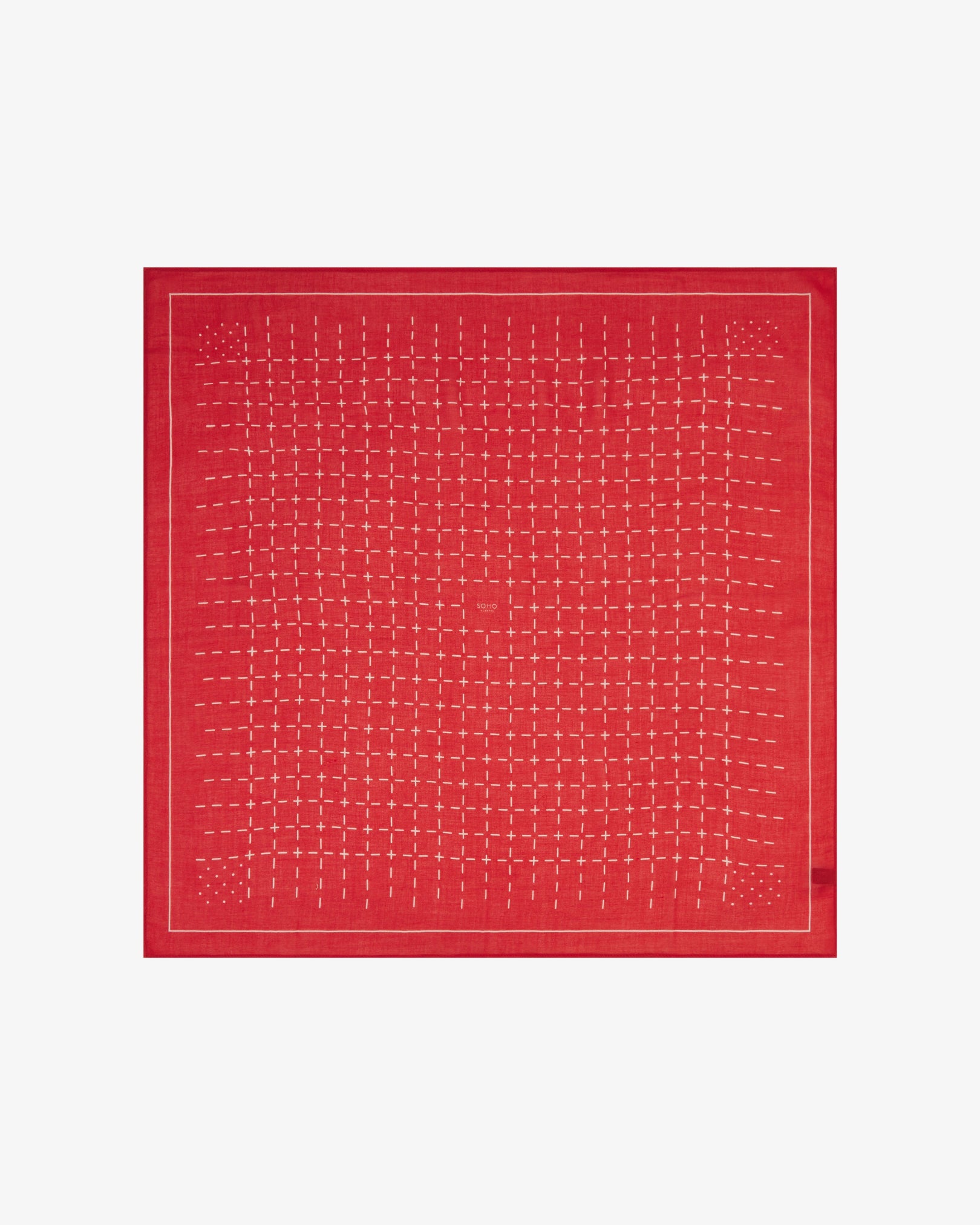 Crosses in Red - Bohemian Style Bandana