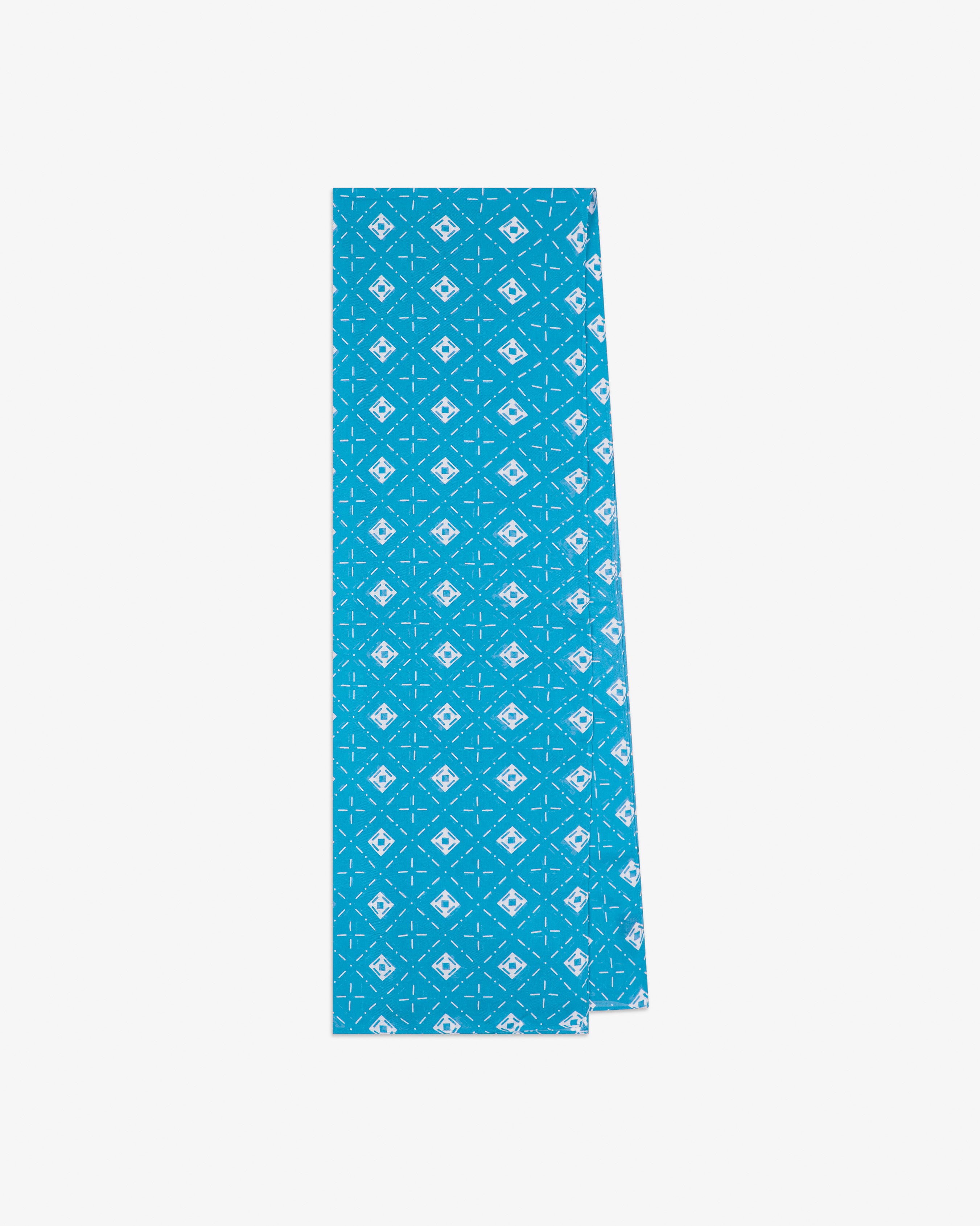 Diamonds in Pacific - Bohemian Lightweight Wide Scarf