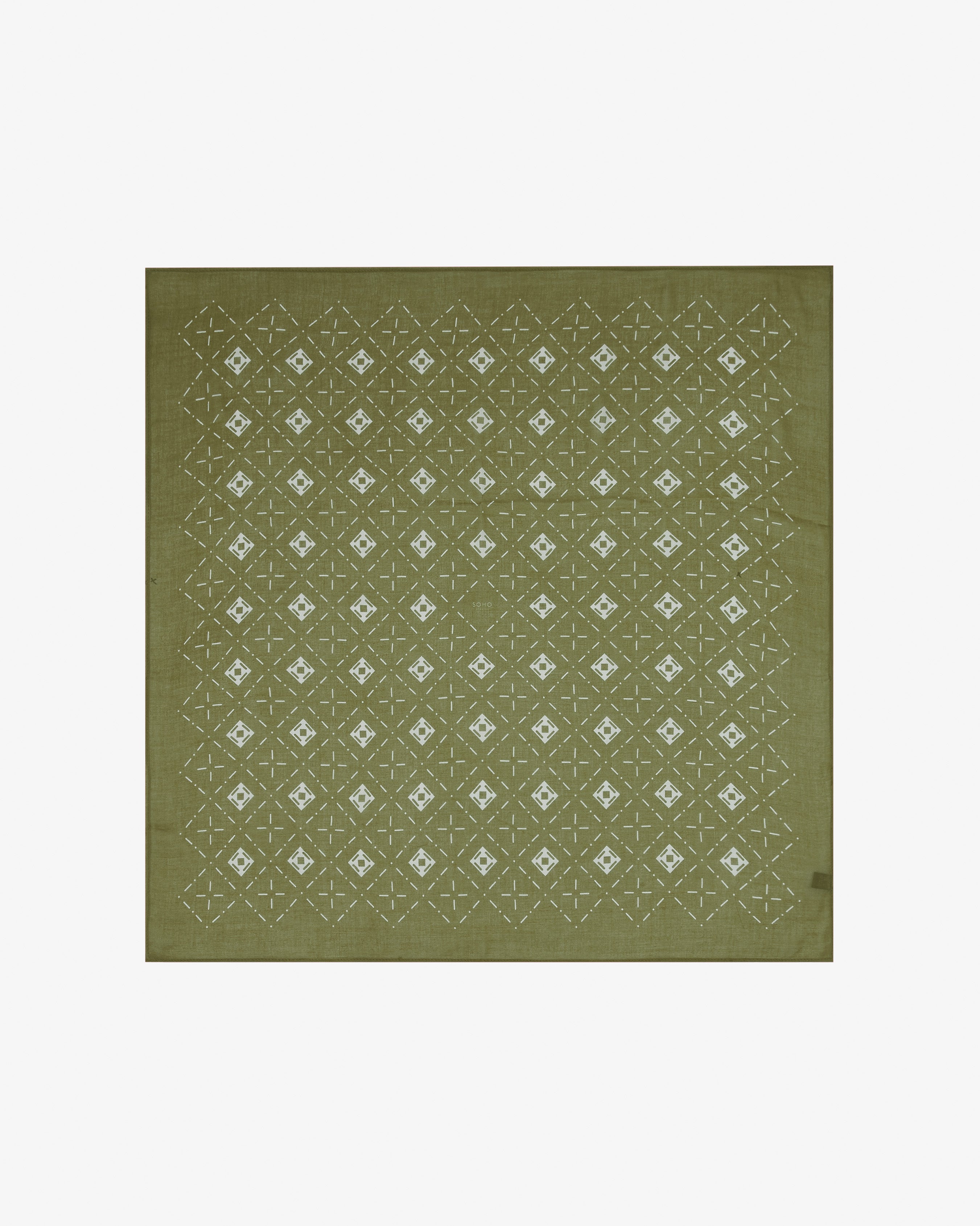 Diamonds in Verdant - Bohemian Style Bandana