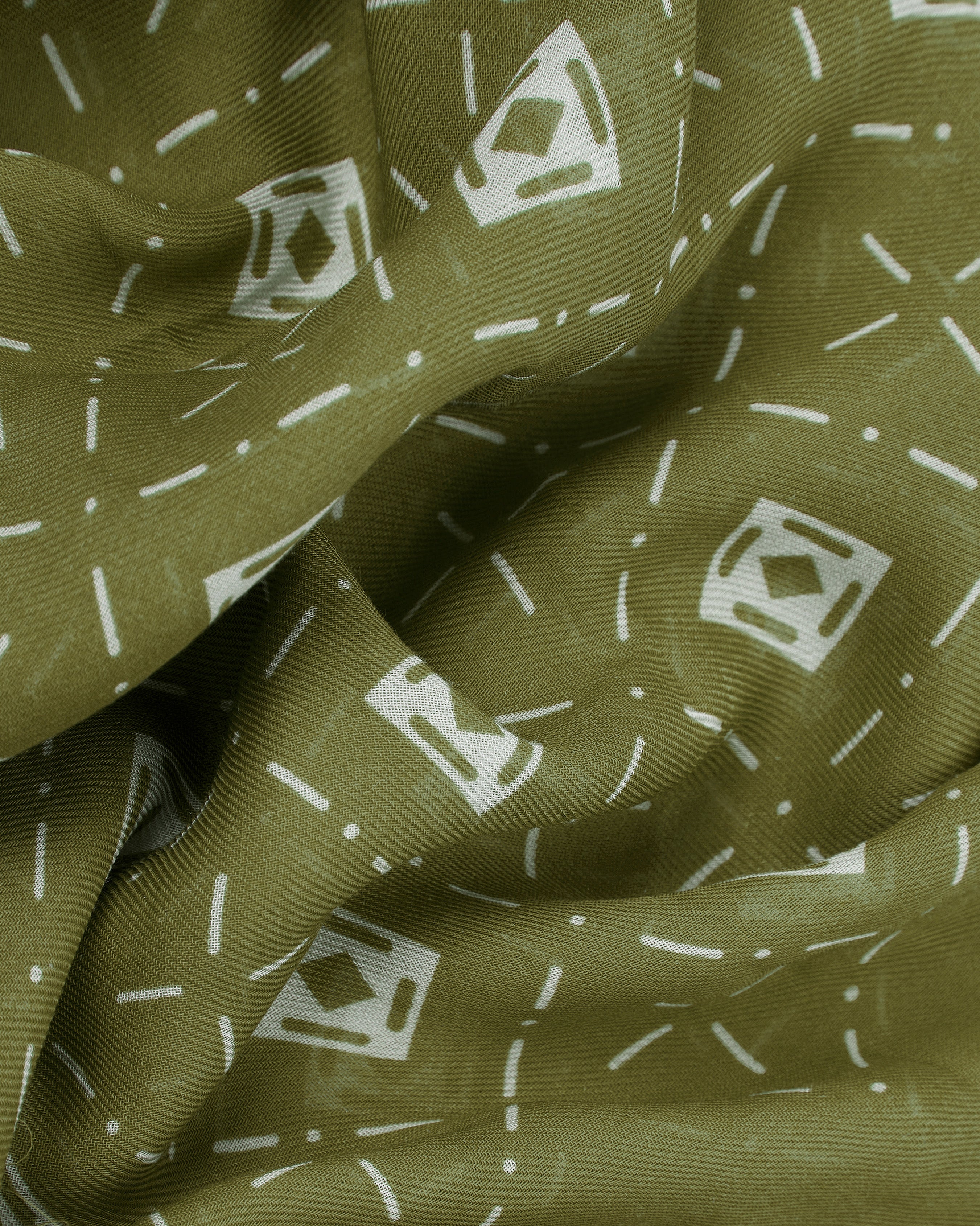 Diamonds in Verdant - Bohemian Style Bandana