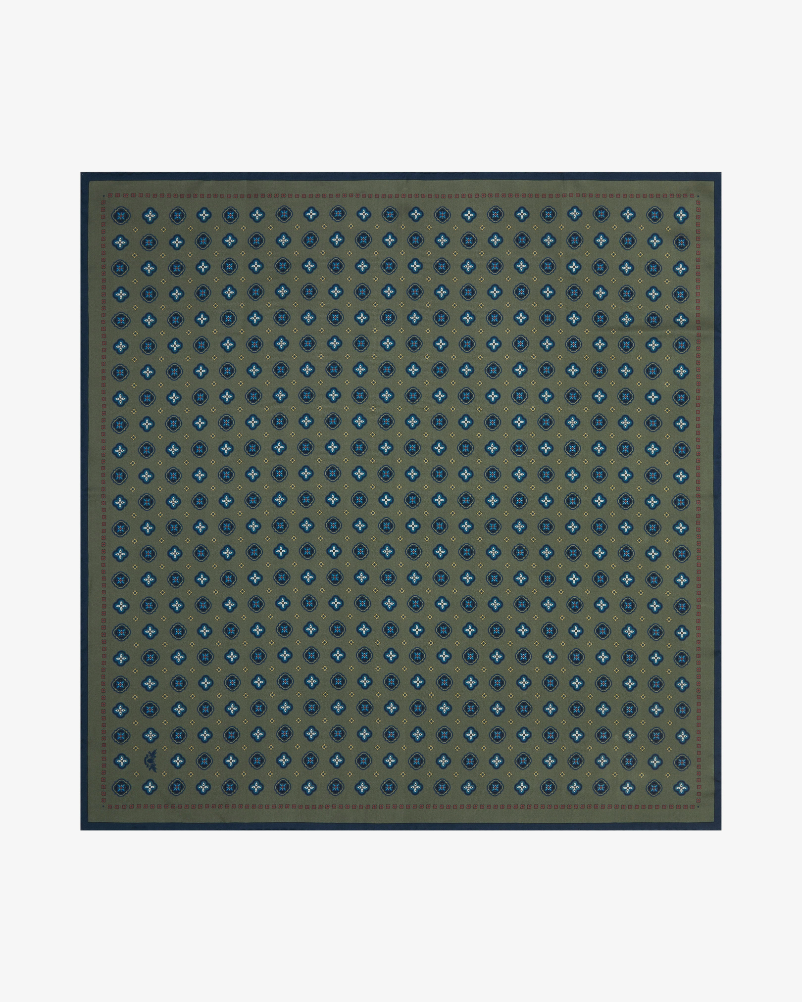 Silk Neckerchief - Chelsea | Olive