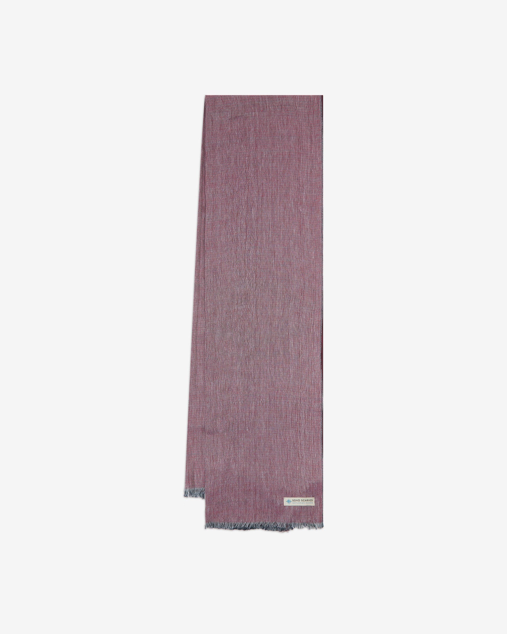 Explorer 8 | Cotton Scarf in Red & White - The Brown