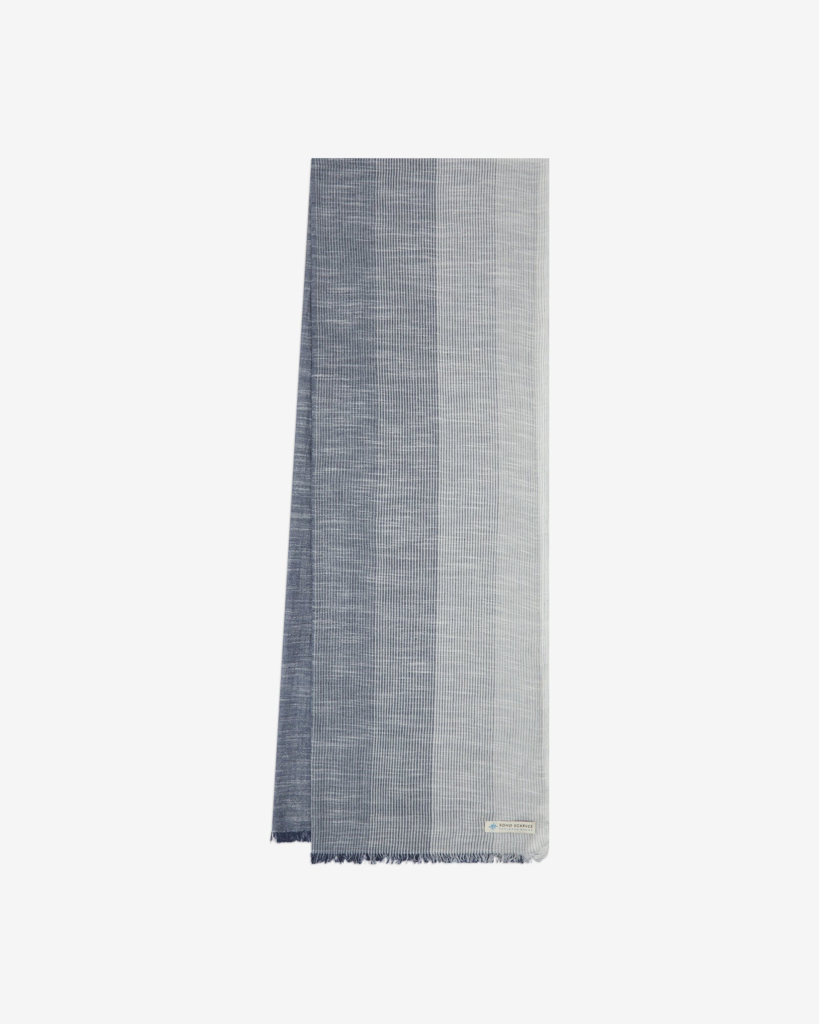 Explorer 15 | Cotton Scarf in Navy & Cream - The Hargreaves