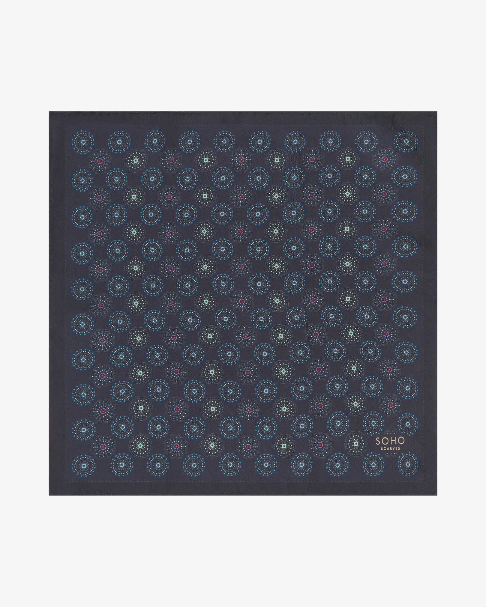 Silk Pocket Square - Seattle | Gardenia