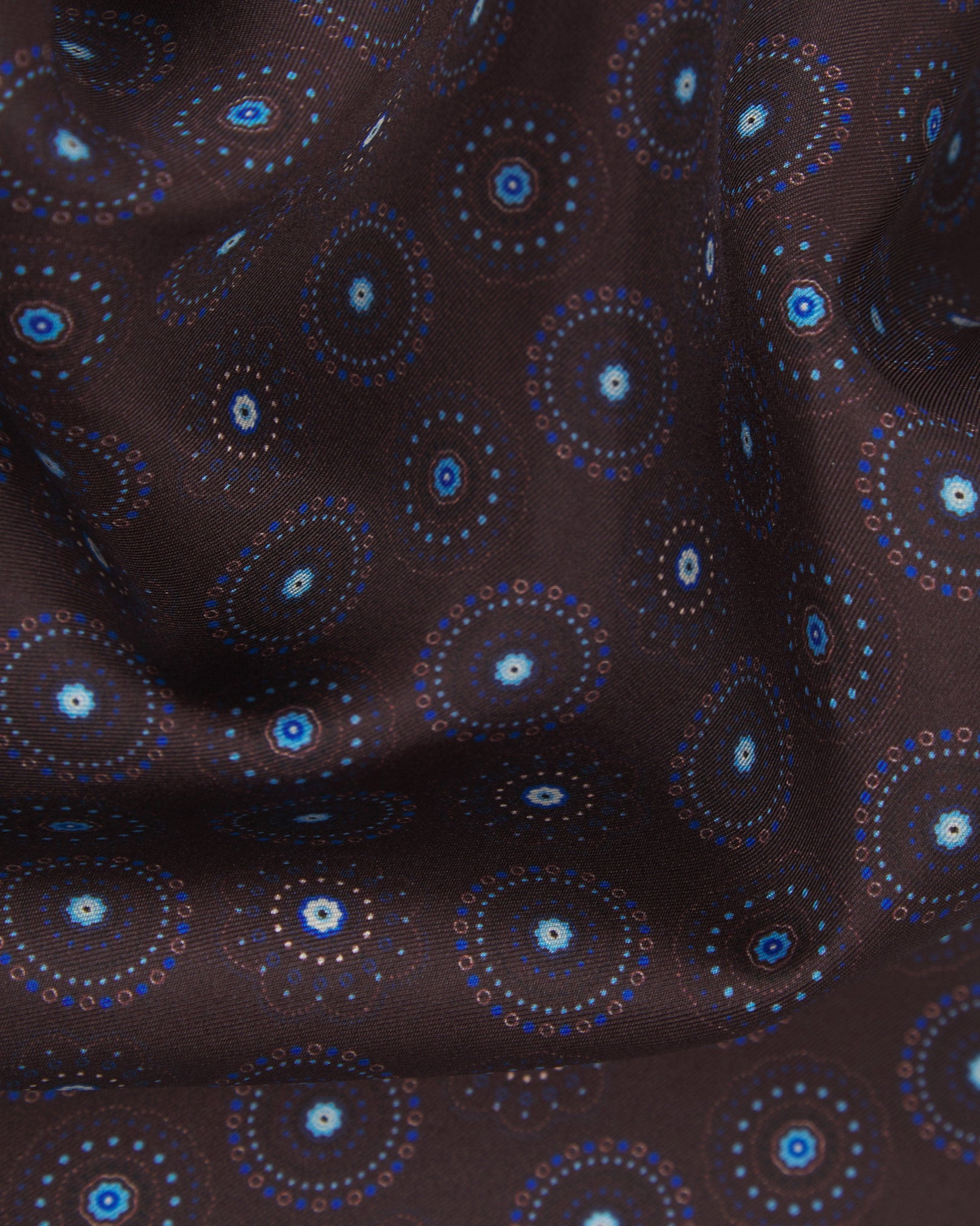 Silk Pocket Square - Seattle | Mahogany Daze