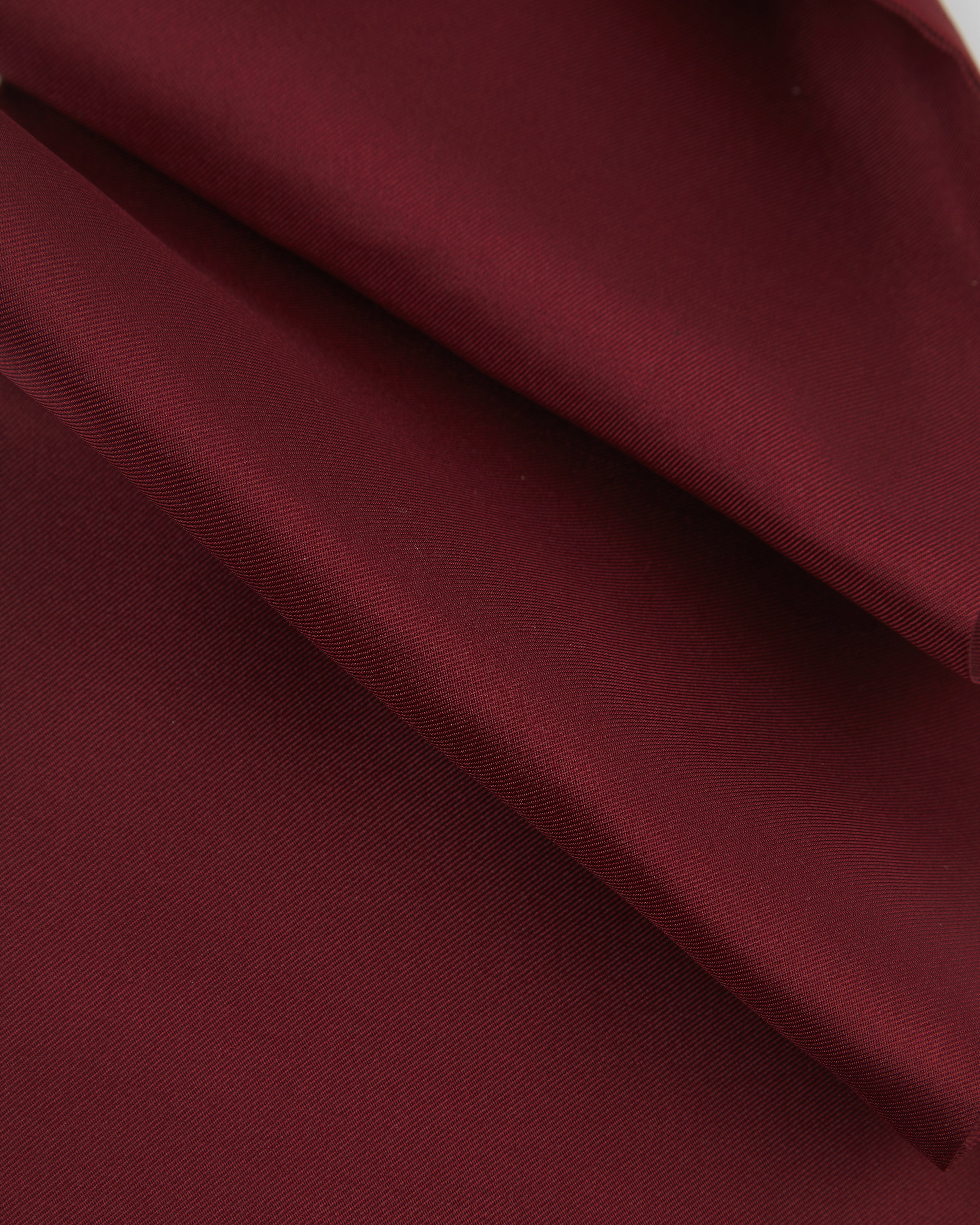 Men's Silk Aviator Scarf - Wine