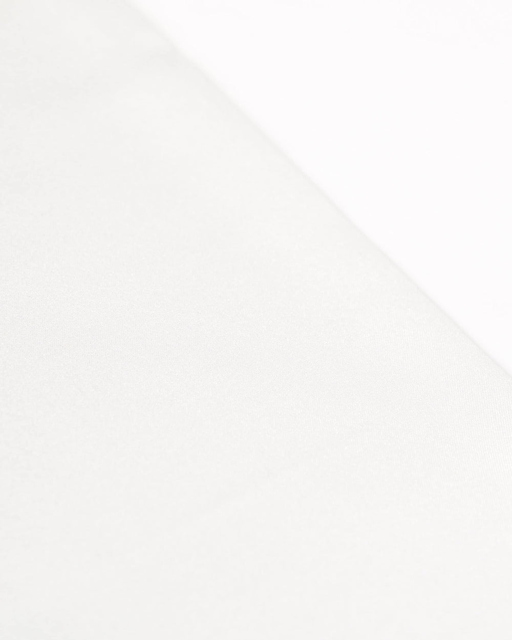Silk Aviator Scarf | Plain White | The Air White